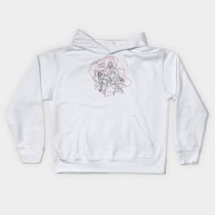 Digital Illustration of the Holy Trinity Kids Hoodie